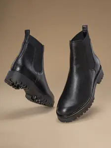 Red Tape Women Casual Block Heel Chelsea Boots