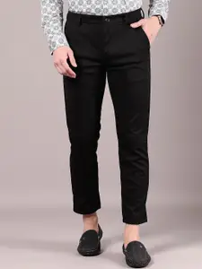 V-Mart Men Mid-Rise Regular Fit 4 Way Stretch Cotton Casual Chinos