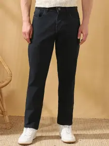 Dennis Lingo Men Solid Relaxed Fit Mid-Rise Stretchable Jeans