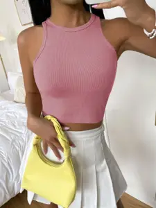 TOOCHKI Colourblocked Tank Crop Top