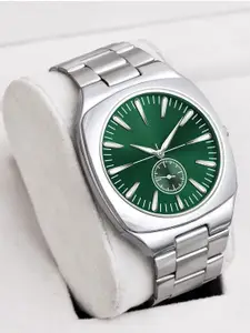 Shocknshop Men Dial & Stainless Steel Straps Analogue Watch MT813