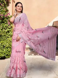 Anouk Floral Printed Saree