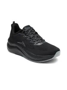 JQR Men Mesh Running Lace-Ups Air Cooled Memory Foam Non-Marking Shoes