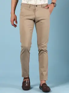 V-Mart Men Mid-Rise Cotton Chinos Trousers