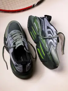 JQR Men Praxton Mesh Running Non-Marking Shoes