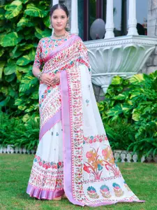 Anouk Floral Printed Saree
