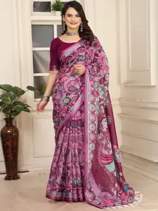 Anouk Kalamkari Printed Saree