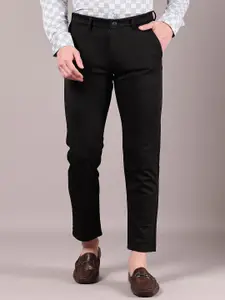 V-Mart Men Mid-Rise Regular Fit 4 Way Stretch  Cotton Chinos