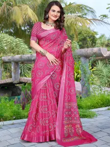 Anouk Bandhani Designer Saree