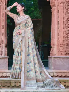 Anouk Geometric Printed Daily Saree