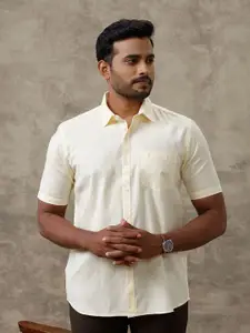 Ramraj Men Slim Fit Casual Shirt