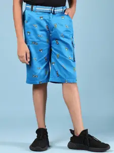 V-Mart Boys Conversational Printed Regular Shorts