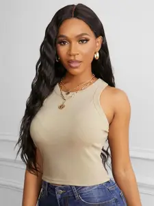 TOOCHKI Colourblocked Tank Crop Top