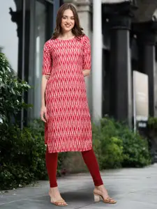 Anouk Rustic Women Ethnic Motifs Printed Crepe Kurta