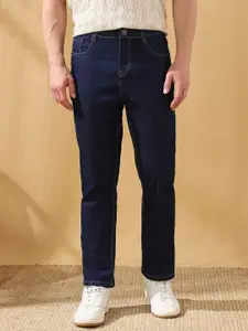 Dennis Lingo Men Straight Fit Mid-Rise Stretchable Jeans