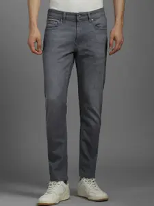 Louis Philippe Jeans Men Slim Fit Mid-Rise Light Fade Non Stretchable Jeans