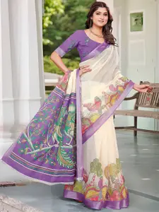 Anouk Zari Saree with Blouse Piece