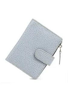 TnW Women Solid PU Two Fold Wallet