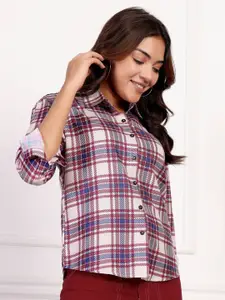 Chemistry Women Classic Checked Party Shirt