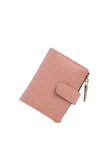 TnW Women Geometric Women Two Fold Wallet