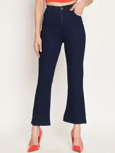 Moda Rapido Women Jean Bootcut High-Rise Light Fade Cotton Jeans