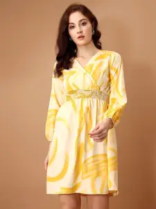 all about you Women V-Neck Wrap Dress