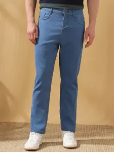 Dennis Lingo Men Straight Fit Mid-Rise Stretchable Jeans