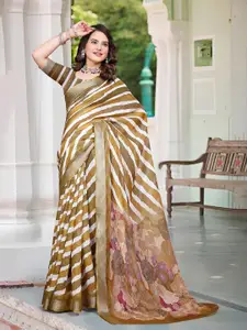 Anouk Women Striped Saree