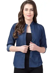 Funday Fashion Women Cotton Casual Shirt