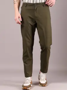 V-Mart Men Mid-Rise Regular Fit Linen Chinos