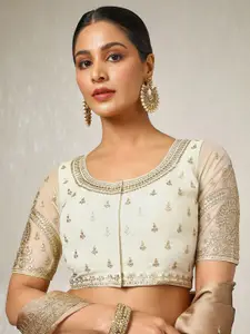 Soch Women Embellished  Saree Blouse