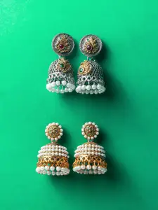 aadita Oval Jhumkas Earrings