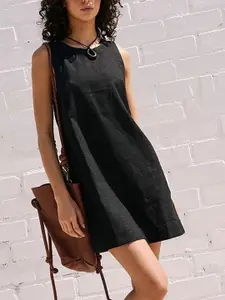 all about you Sleeveless Shift Mini Dress