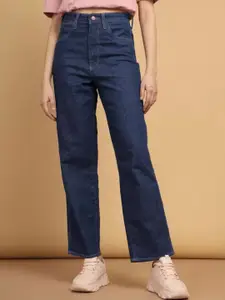 Metronaut Women Classic Mom Fit High-Rise Jeans