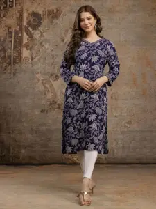 DRESSAR Women Floral Printed Kurta