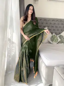 Anouk Striped Pure Cotton Saree