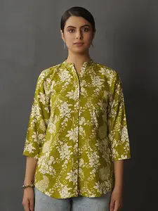 Anouk Women Floral Printed Panelled Kurti