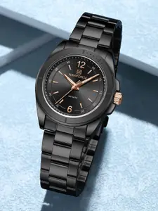 Naviforce Women Dial & Stainless Steel Straps Analogue Watch NF5062 B/B