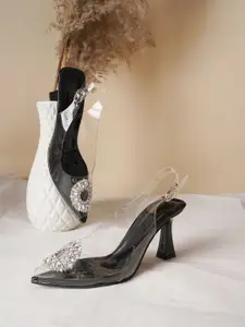 Froh Feet Women  Party Slim Heeled Sandals