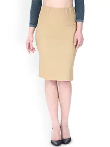 Moda Rapido High Waist Straight Midi Skirt