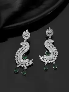 Silvermerc Designs Diamond Shaped Drop Earrings
