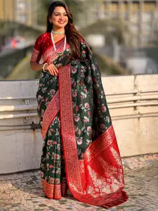 SGF11 Woven Design Pure Silk Kanjeevaram Saree