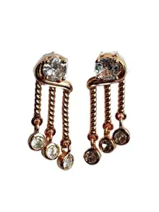 The Jewellery Tale Contemporary Drop Earrings