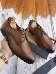 INVICTUS Men Leather Formal Derbys