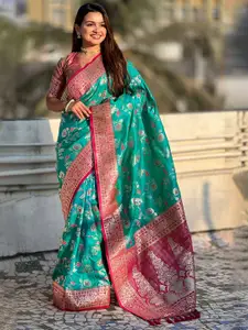 SGF11 Woven Design Pure Silk Kanjeevaram Saree