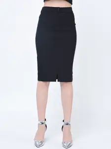 Moda Rapido High Waist Straight Mini Skirt