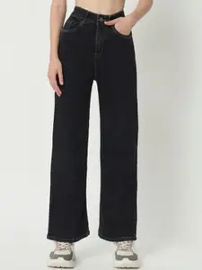 RIVI Women Boyfriend Fit High-Rise Stretchable Jeans