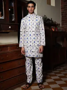 PATR Printed Nehru Jackets