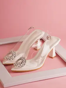 Froh Feet Women Party Slim Heeled Sandals