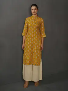 Anouk Women Ethnic Motifs Printed Straight Kurta